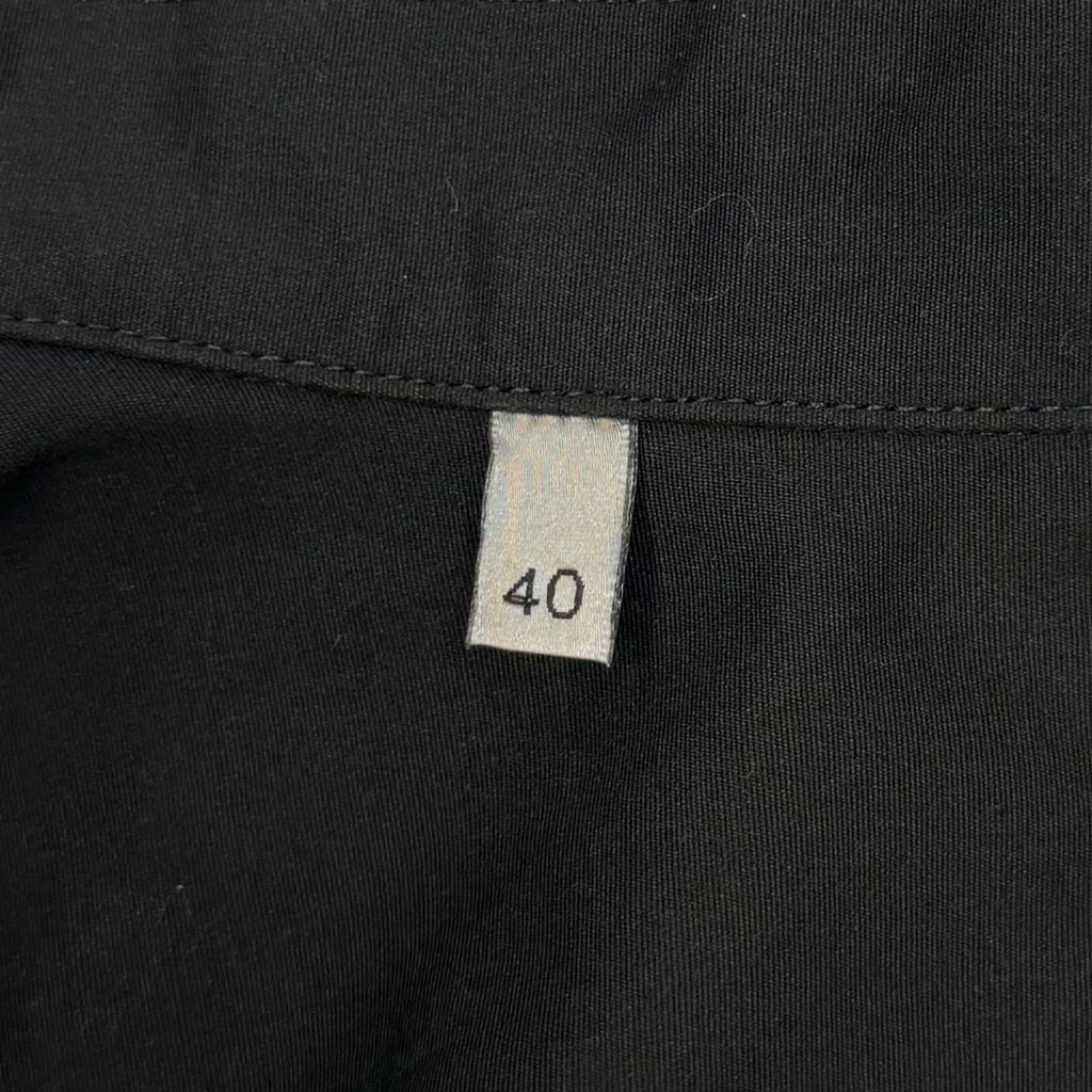 Dior Homme Couture Embroidered Shirt Logo Embroidery with Belt Long Sleeve 40 — view 8