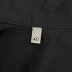 Dior Homme Couture Embroidered Shirt Logo Embroidery with Belt Long Sleeve 40 — view 8
