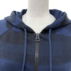 Dior Cotton Camouflage Hoodie Navy 44 — view 2