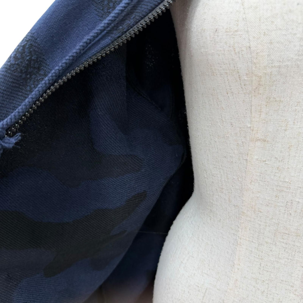 Dior Cotton Camouflage Hoodie Navy 44 — view 5