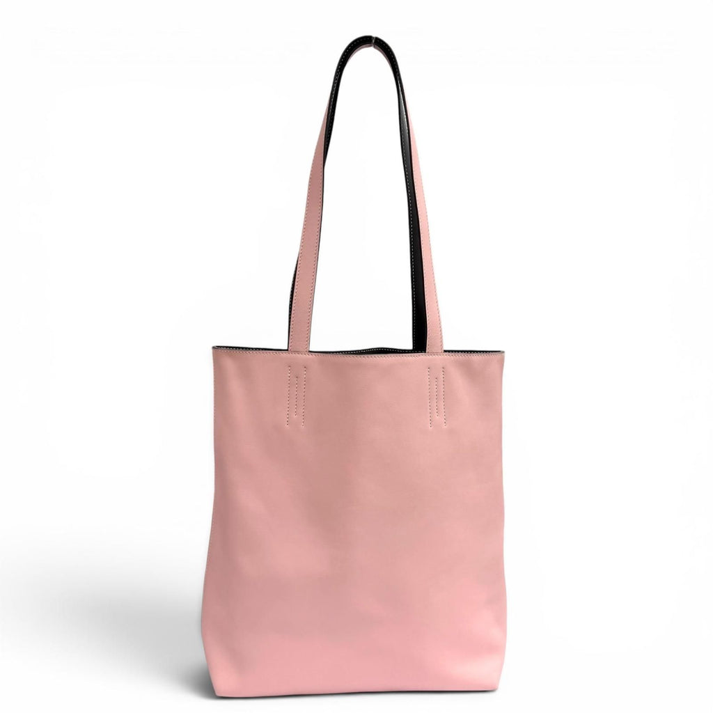 Hermes Neo Double Sens 35 Ebene Rose Sakura Swift Reversible Tote Bag