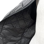 Dior Macro Cannage Quilted Jacket Black 38 — view 5