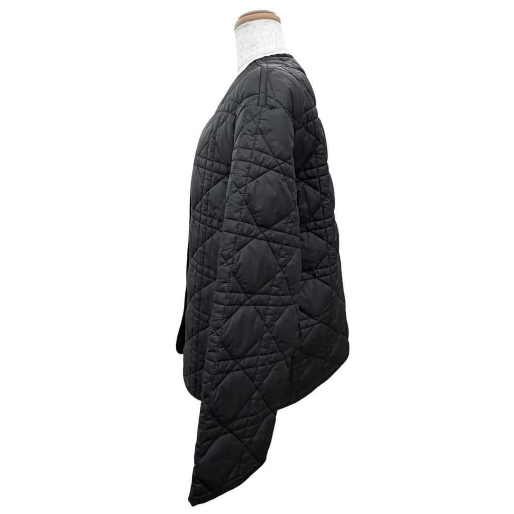 Dior Macro Cannage Quilted Jacket Black 38 — view 3