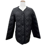 Dior Macro Cannage Quilted Jacket Black 38