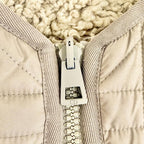 Dior Macro Cannage Fleece Reversible Vest Beige XS — view 7
