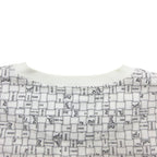 Hermes Short Sleeve T-Shirt Bolduc Check Top White — view 7