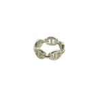 Hermes Chaine D'ancre Ring 925 Sterling Silver