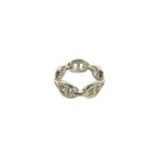 Hermes Chaine D'ancre Ring 925 Sterling Silver