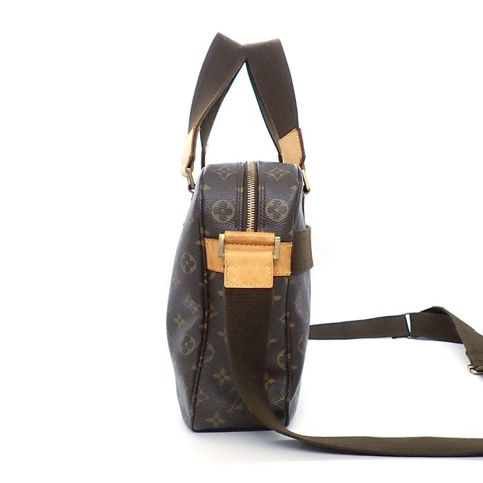 Louis Vuitton Shoulder Bag Sac Bosford Monogram Canvas Leather Gold