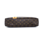 Louis Vuitton Shoulder Bag Sac Bosford Monogram Canvas Leather Gold