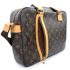 Louis Vuitton Shoulder Bag Sac Bosford Monogram Canvas Leather Gold