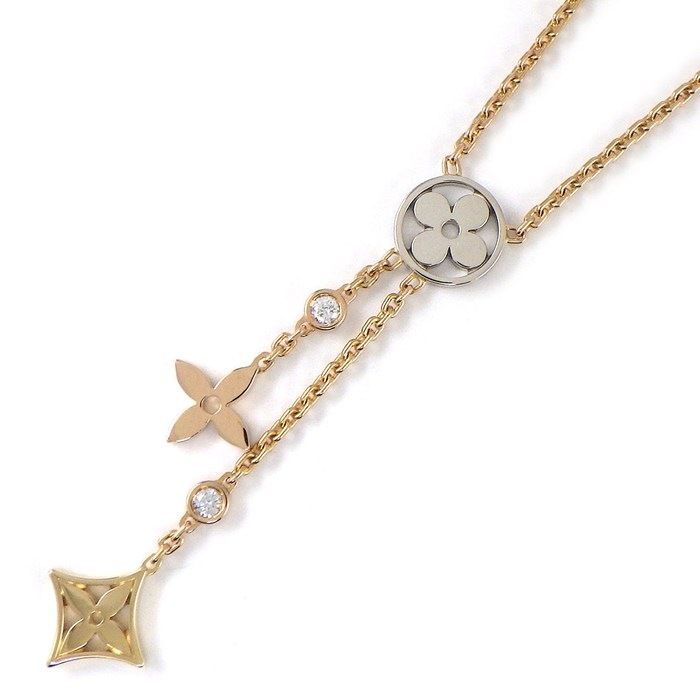 Louis Vuitton Necklace Collier Idylle Blossom Toiole Three Color 2 Points