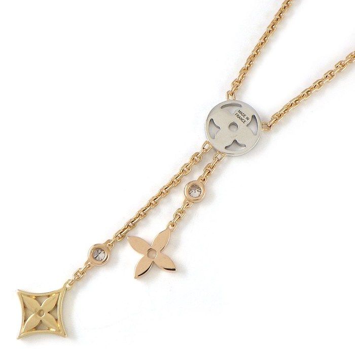 Louis Vuitton Necklace Collier Idylle Blossom Toiole Three Color 2 Points