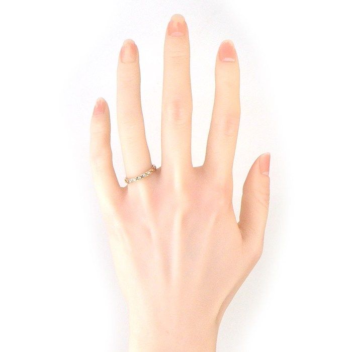 Chanel Ring Coco Crush Points Diamond
