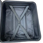 Gucci GG Supreme Travel Bag Carry Case Trolley Leather Black Gray Fine Daily — view 7