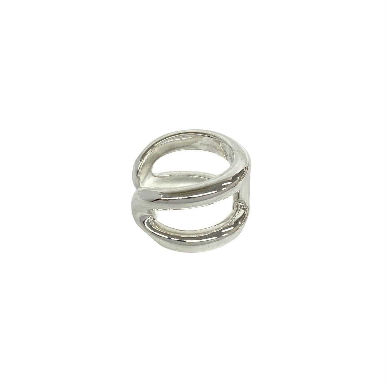 Hermes Osmose PM 925 Sterling Silver Ring