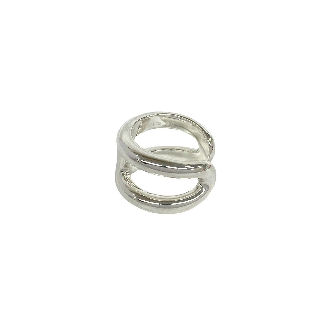 Hermes Osmose PM 925 Sterling Silver Ring