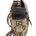 Gucci Jumbo GG Backpack Canvas