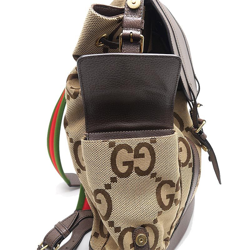 Gucci Jumbo GG Backpack Canvas