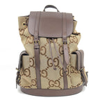 Gucci Jumbo GG Backpack Canvas