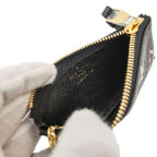 Louis Vuitton Coin Case Monogram Empreinte Card&key Pochette Cles Black Beige
