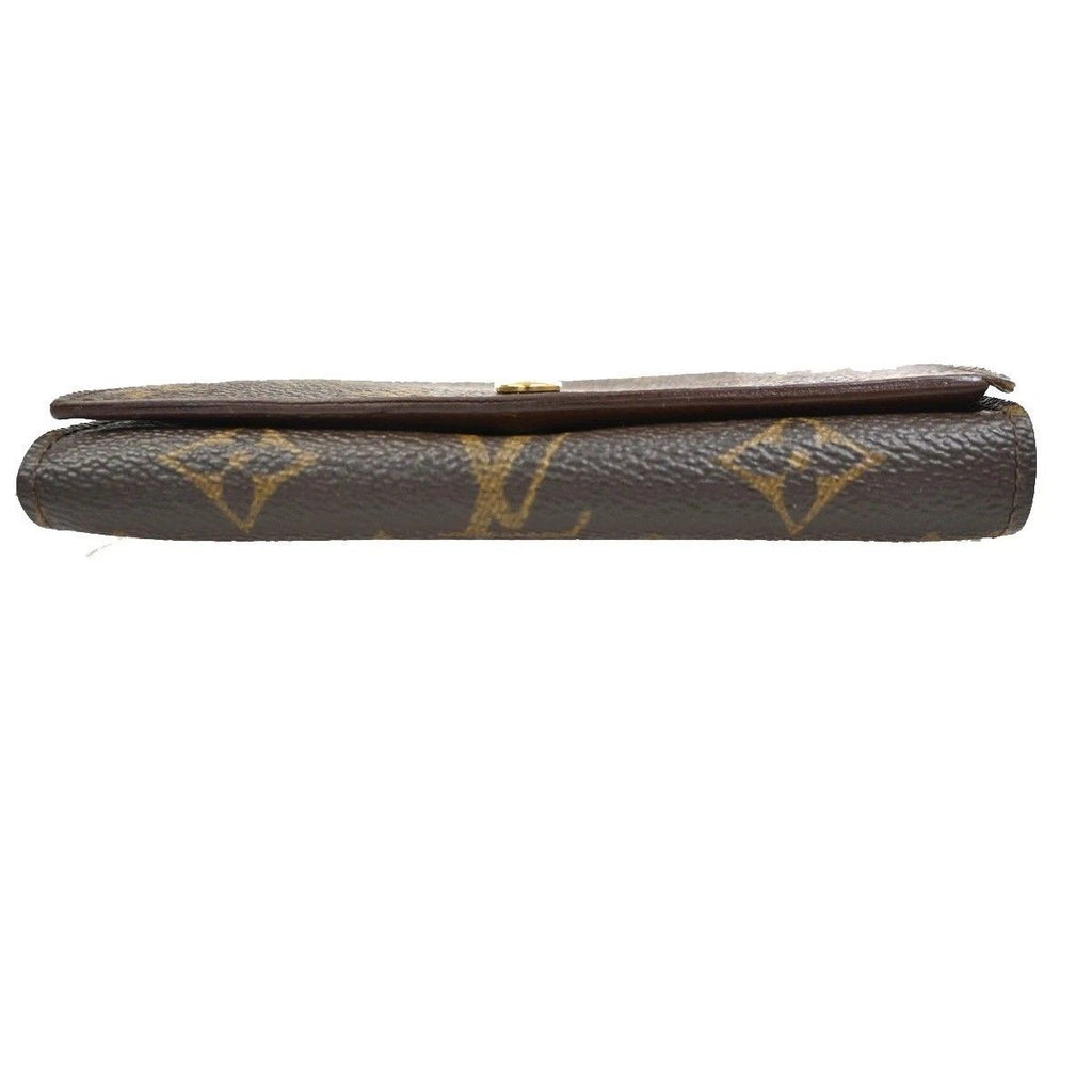 Louis Vuitton Porte-Monnaie Billets Tresor Bifold Wallet Monogram Leather