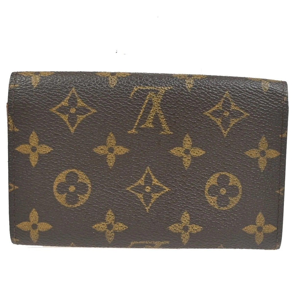 Louis Vuitton Porte-Monnaie Billets Tresor Bifold Wallet Monogram Leather