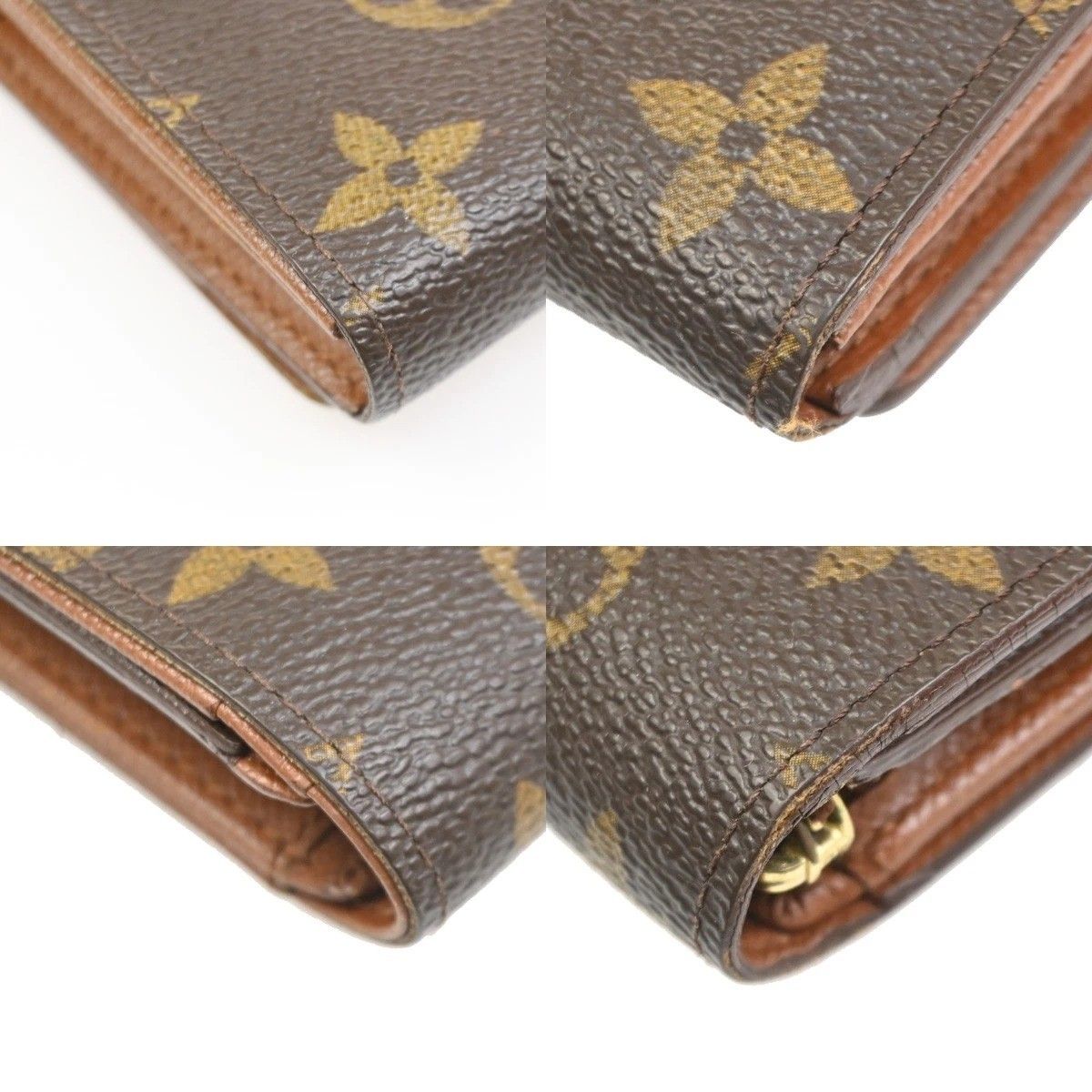 Louis Vuitton Porte-Monnaie Billets Tresor Bifold Wallet Monogram Leather