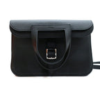 Hermes Heaven Halzan 31 Black Noir Bag Silver