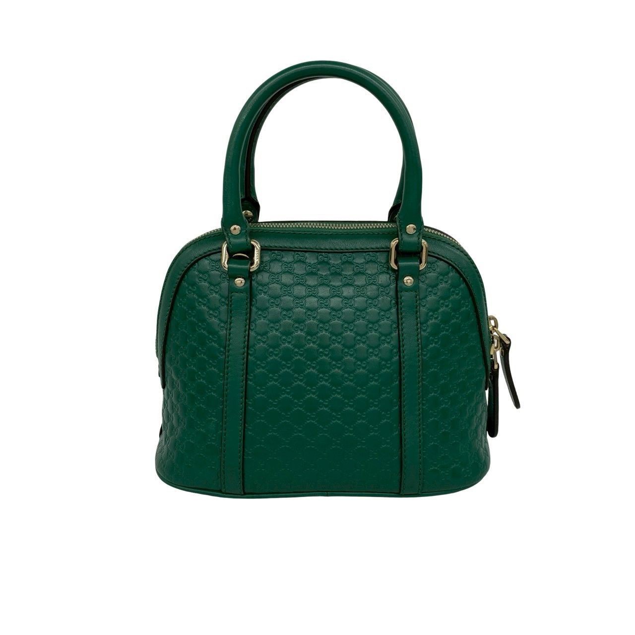 Gucci Micro Guccissima Leather 2-Way Shoulder Bag Mini Green