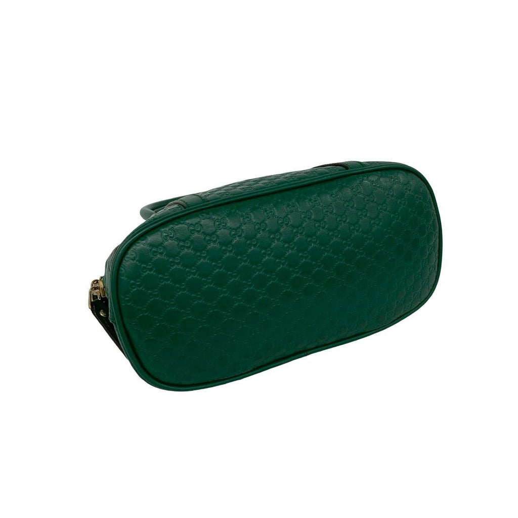 Gucci Micro Guccissima Leather 2-Way Shoulder Bag Mini Green