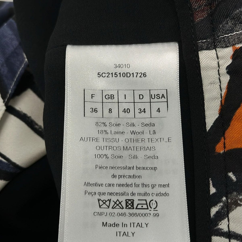 Dior Sleeveless Top I 40 Black Multi Different — view 4