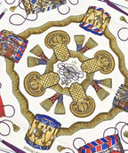 Hermes Bandana Scarf Blue