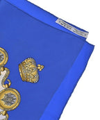 Hermes Bandana Scarf Blue