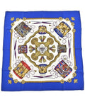 Hermes Bandana Scarf Blue