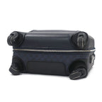 Gucci Travel Bag Savoy Cabin Trolley Small GG Supreme Canvas Leather Navy