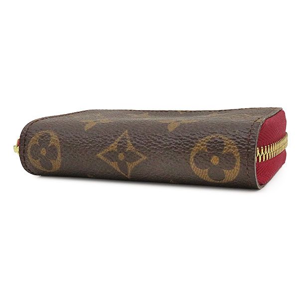 Louis Vuitton Card Case Multicult Monogram Canvas Fuchsia Gold Brown Business
