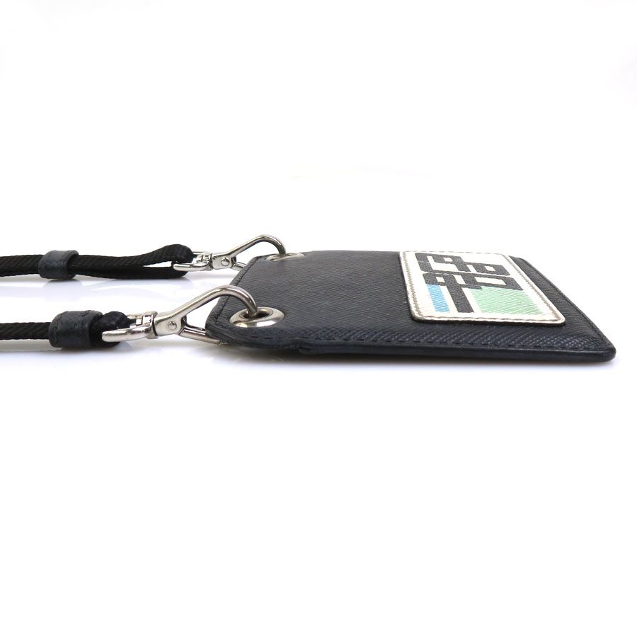 Prada Card Case Holder Neck Strap