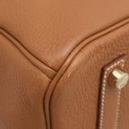 Hermes Handbag Birkin 35 Togo Gold Brown — view 5