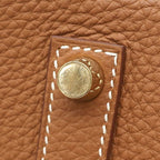 Hermes Handbag Birkin 35 Togo Gold Brown — view 6