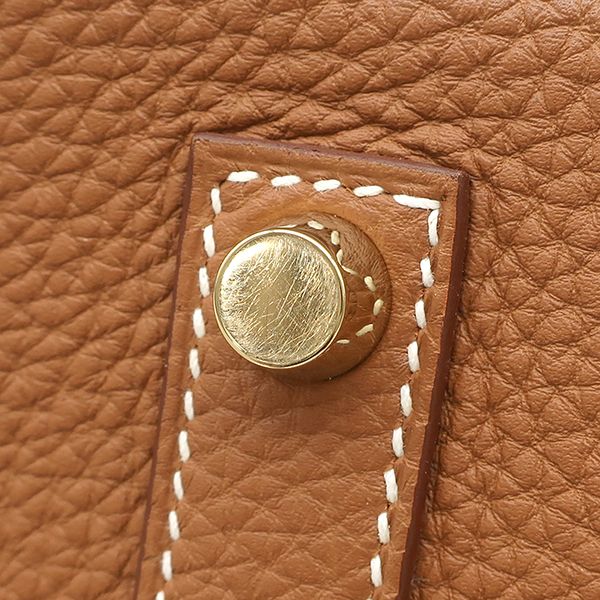 Hermes Handbag Birkin 35 Togo Gold Brown — view 6