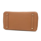 Hermes Handbag Birkin 35 Togo Gold Brown — view 3