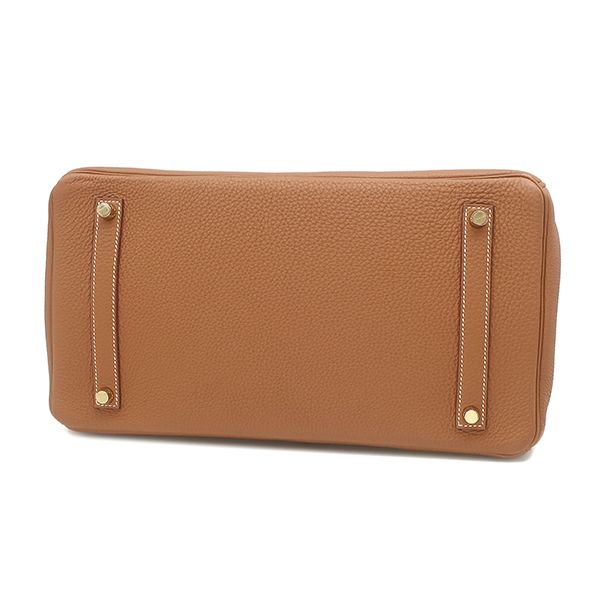 Hermes Handbag Birkin 35 Togo Gold Brown — view 3
