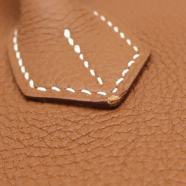 Hermes Handbag Birkin 35 Togo Gold Brown — view 7