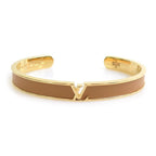 Louis Vuitton Bracelet Bangle LV Initial