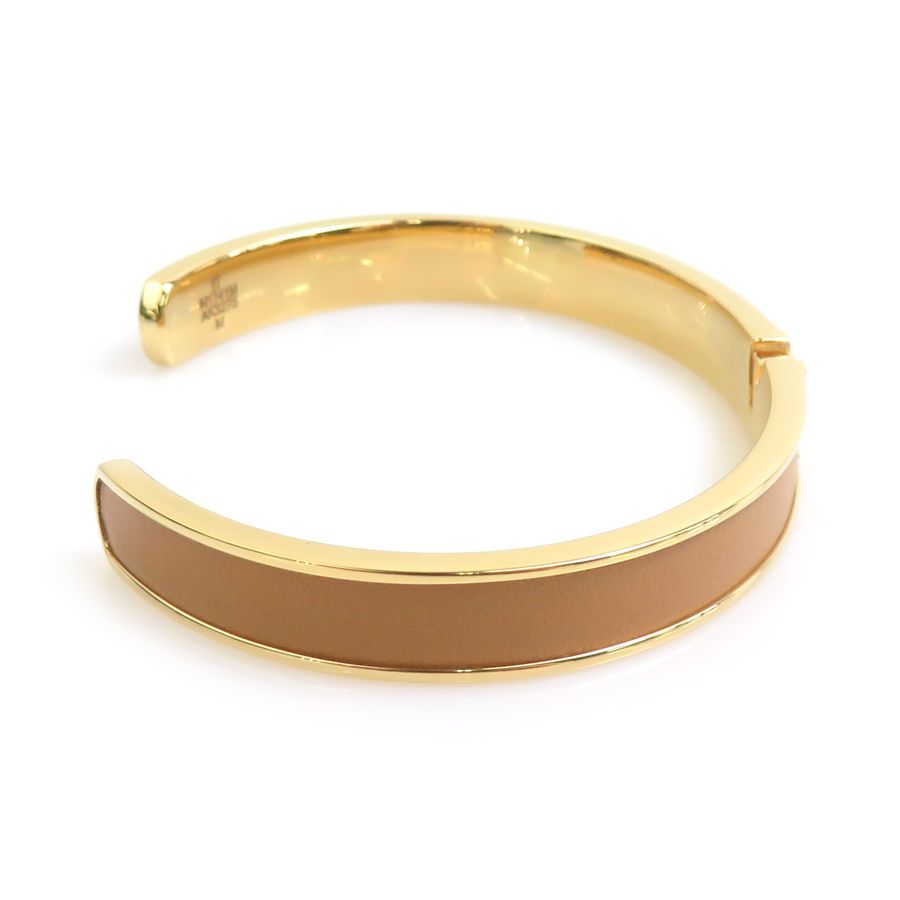 Louis Vuitton Bracelet Bangle LV Initial