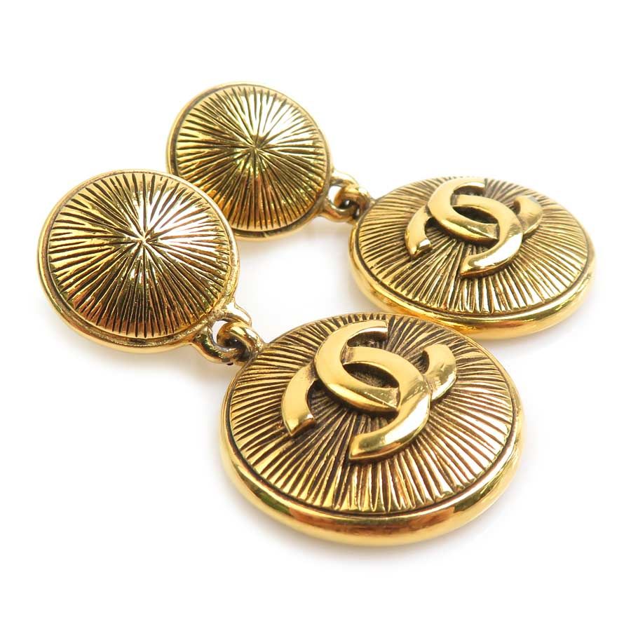 Chanel Earrings CC Logo