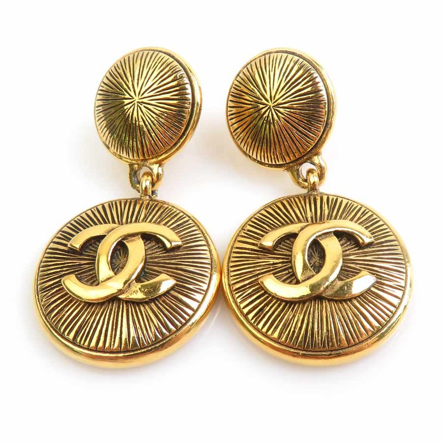 Chanel Earrings CC Logo