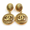Chanel Earrings CC Logo