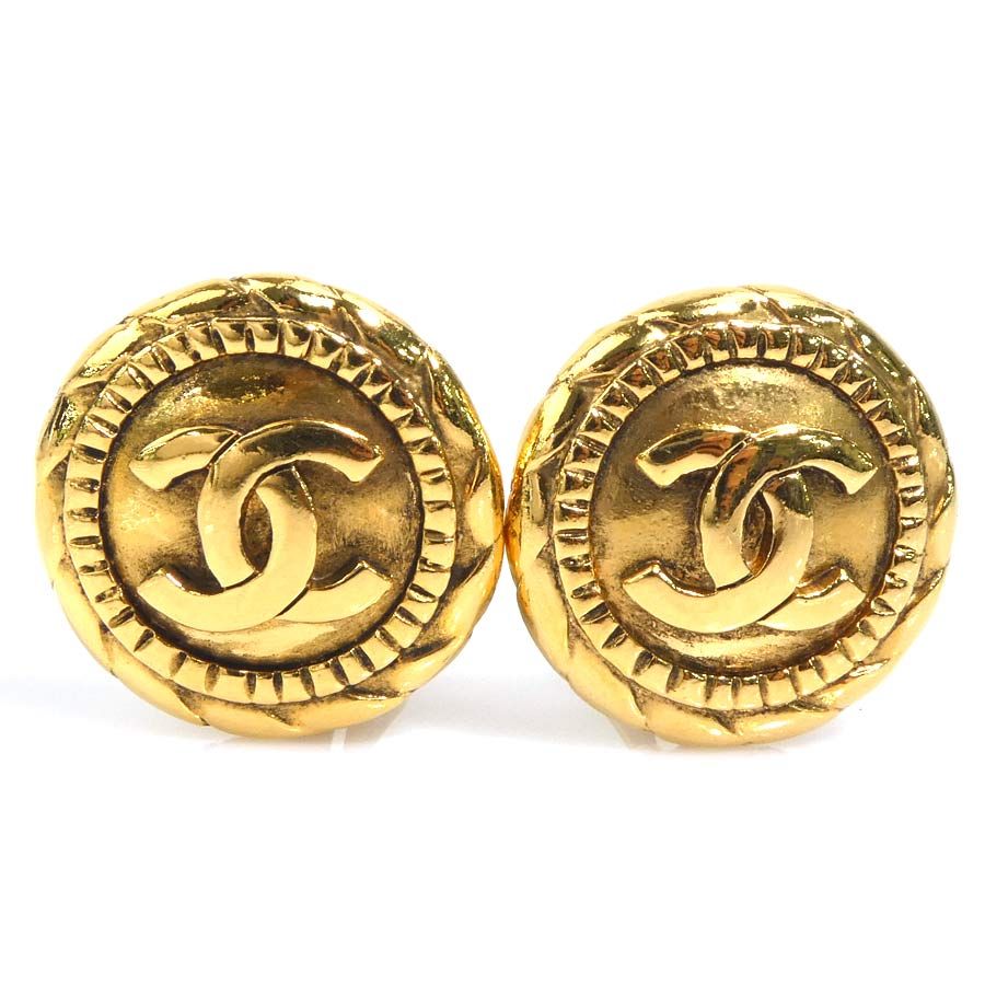 Chanel Earrings CC Logo
